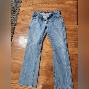 Ariat Men's Jeans Rebar M4 Lowrise Boot Bootcut Work Jeans 34/34